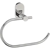 kela Handdoekring Lucido Silver Shining
