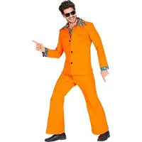 Widmann Oranje kostuum jaren 70
