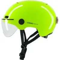 Cosmo Connected Fietshelm Fusion+ Fluorescerend geel