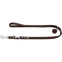 Hunter - V-Lijn - Hondenriem Länge max. 200 cm - Breite 2,0 cm, bruin