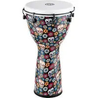 Meinl PERCUSSION 12" ALPINE SERIES DJEMBE SYNTHETIC HEAD DAY OF THE DEAD - ADJ12-DA
