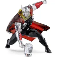 Swarovski beeldjes Marvel Thor 5677044 | Zwart kristallen figuur decoratief verzamelstuk, luxe uitstraling, krachtig en herkenbaar design