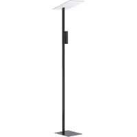 Eglo Budensea, zwart, wit, geschikt voor slaapkamer, keuken, woonkamer, aluminium, IP20, klasse II, 6180 kg