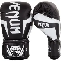 Venum ELITE Bokshandschoenen Zwart Wit - 12 OZ