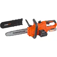 Powerplus Dual Power Accu-kettingzaag POWDPG7570 - Snoeizaag op batterij van 20 V, zonder accu en lader, zaagblad van 30 cm, automatische kettingsmering, tuingereedschap