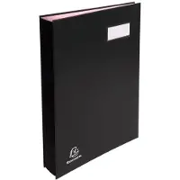 Exacompta Handtekeningenboek A4 Kleurenassortiment 22120E 24 (B) x 1,7 (D) x 32,7 (H) cm Pak van 5