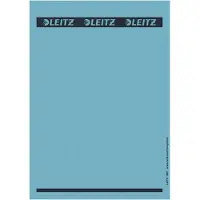 Leitz PC Printbare Zelfklevende Rugetiketten 1687 Lang Voor 1080 Ordners Blauw 62 x 285 mm 75 Stuks