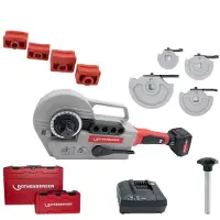 Rothenberger Accu-pijpbuigapparaten-set | 15-18-22-28 mm | 1 stuk - 1000003392 1000003392