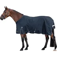 Waldhausen Arctic 200 gr - Winterdeken - Paardendeken - 125/175 - Blauw