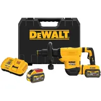 DeWalt Gereedschap - 54V ACCU-breekhamer SDS Max, 2x accu's 9,0 Ah FLEXVOLT, lader DCH832X2