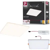 Paulmann 92395 EB Panel Veluna VariFit LED-inbouwlamp 17 W Satijn