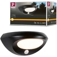 Paulmann Sorava 94856 Wandlamp op zonne-energie met bewegingsmelder LED 3.5 W Antraciet