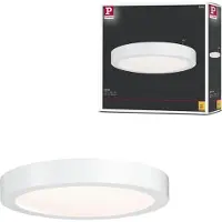Paulmann LED-paneel Lunar, wit / opaal, Werkkamer / Kantoor, Aluminium, LED paneel
