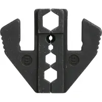 Ks Tools 115.1419 Paar krimpinzetten voor coaxstekker, Ø 6,50 / 5,41 / 1,72 mm
