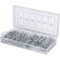 Ks Tools Assortiment splitpennen, 1000-delig 1 stuk(s)