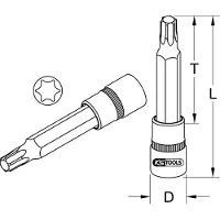 Ks Tools 918.1640 9181640 Verwisselbare kop