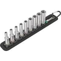 Wera 5004525001 Belt A Deep 1 9-delige Doppenset Incl. Houder - 1/4"