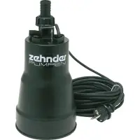 Zehnder Pumpen 13187 Vlakzuigende dompelpomp 5500 l/h 7 m