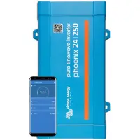 Victron Energy Phoenix 24/250v Direct Schuko Battery Inverter Blauw