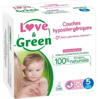 Love & Green EcoGelabelde En Hypoallergene Lagen T5 40 Stuk