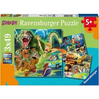 Ravensburger puzzel Scooby Doo - Legpuzzel - 3x49 stukjes