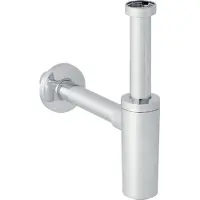 Geberit - Designsifon 1 1/4", chroom 151.035.21.1