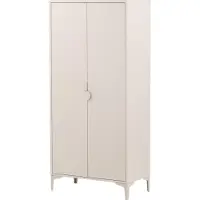 Ebuy24 Piring kledingkast 2 deuren beige.