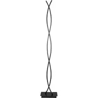 Eglo Lasana 3 Vloerlamp - LED - 142 cm - Zwart/Wit