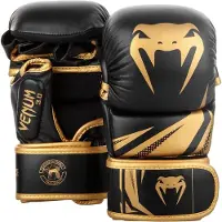 Venum Challenger 3.0 MMA Sparring Handschoenen WIT/ZWART/GOUD - L/XL