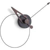 Nomon Pico Wandklok Black