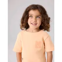 Name it MINI T-shirt oranje Jongens Katoen Ronde hals Printopdruk - maat 86