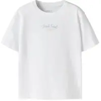 Name it MINI T-shirt met backprint wit Jongens Stretchkatoen Ronde hals - maat 116