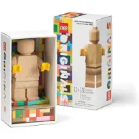 LEGO Popje Hout - Houten - Minifiguur - 20cm - 853967 - Originals