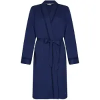 Pastunette - Badjas - Midnight - Katoen - Blauw - Maat L