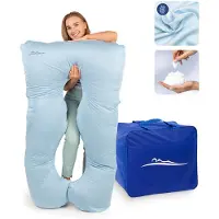 MKS KomfortKissen Premium - Ergonomisch Kussen - Ondersteunend - Ademend - Voor alle slaapposities - Zacht en comfortabel