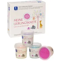 Feuchtmann klei Bio Glitter - creatieve speelset voor kinderen.