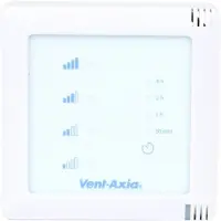 Vent-Axia Multihome SSU-WZ - 4 standenschakelaar - bedraad (230V) - ZWART