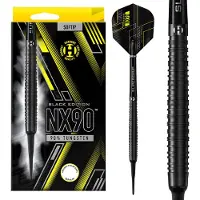 Harrows NX90 Black 90% - Soft Tip Darts