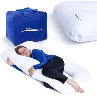 MKS KomfortKissen Ergonomisch Kussen - Premium Kussen - Ondersteuning voor Rug en Heupen - Ademend en Zacht - Voor Elke Slaappositie