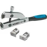 Hazet Asmanchetten spantang 1847/3 · 3/8 inch (10 mm) vierkant hol · Lengte: 178 mm