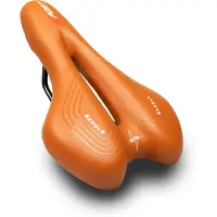 Voltano Sport Trekking Fietszadel - Unisex - Bruin