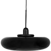 Dyberg Larsen Hanglampe , Planet, dimbare, Zwart, Woonkamer, Metaal, Designer