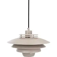 Dyberg Larsen Hanglampe , Ejka mini, dimbare, Beige, Woonkamer, Metaal, Designer