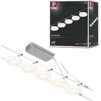 Paulmann Plafondlamp , Wire DiscLED, Wit, Gang / Hal, Kunststof, Modern