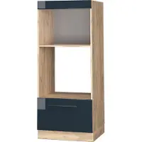 Vicco Fame-Line Magnetronkast – 60 cm open Donkerblauw hoogglans