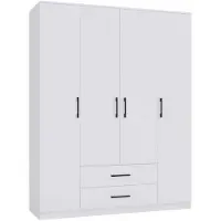 Top E Shop Kledingkast Romana 160X205 WIT