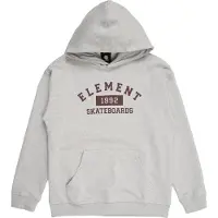 Element Sportief sweatshirt 'HOME TEAM' lichtgrijs / wijnrood