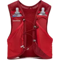 Salomon - Active Skin 4 Set - Hardloopbodywarmer L, rood
