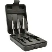 GEKO Kegelvormige boorpunten, 3-30 mm, set van 3 stuks, model G38572