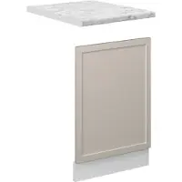 Vicco Fame-Line Frontpaneel – 45 cm, WB Marmer GrijsBeige